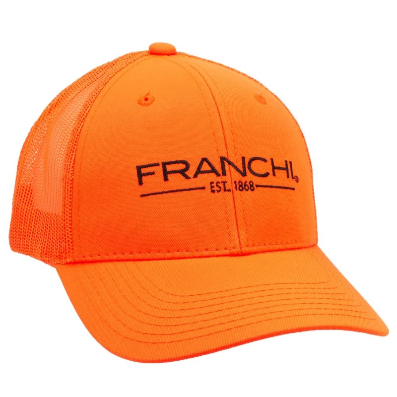 Franchi Embroidered Hat Blaze Orange Franchi Clothing