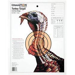 CHAMPION TARGET TURKEY LIFESIZE 12 PK