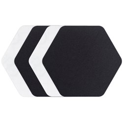 Gear Aid Tenacious Tape Patches Hex Black and Clear