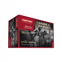 Norma R&T 308 Win 150 gr FMJ 50 Rounds Norma Norma,Lapua, RWS & Sako