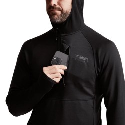 Sitka Core merino 330 sweat à capuche noir Sitka Vêtements Sitka