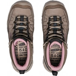 Keen Targhee IV Mid WP Femme-Brindle/Nostalgia Rose KEEN Chassures de randonné