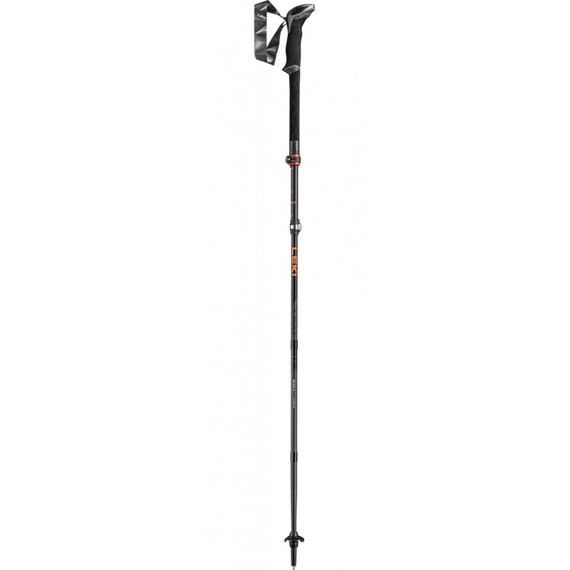 Bâton de Marche Leki Makalu FX Carbon Black/Orange 110-130 LEKI Magasiner tout