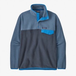 Patagonia Men's Synch Snap-T Smolder Blue Patagonia Clothing