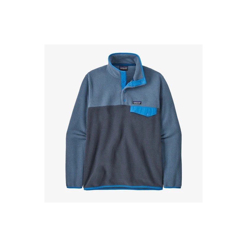 Patagonia Men's Synch Snap-T Smolder Blue Patagonia Clothing