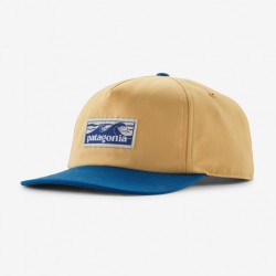 Patagonia Boardshort Label Funfarer Cap Beeswax Tan Patagonia Clothing