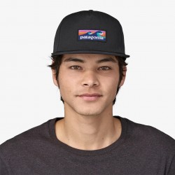 copy of Patagonia Boardshort Label Funfarer Cap Black Patagonia Clothing