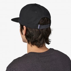 copy of Patagonia Boardshort Label Funfarer Cap Black Patagonia Clothing