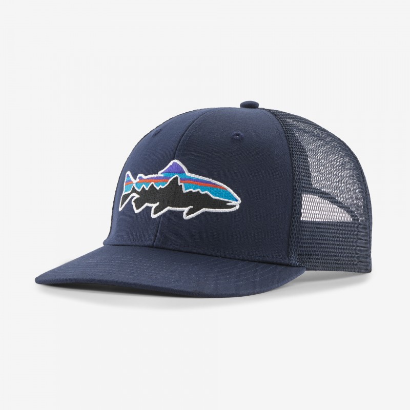 Patagonia Filtz Roy Trout Trucker Casquette Bleu Marin Patagonia Vêtements