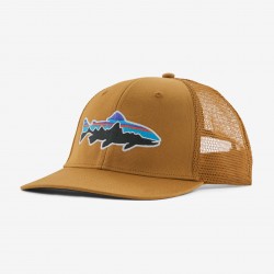 Patagonia Fitz Roy trout trucker Hat Raptor Brown Patagonia Clothing