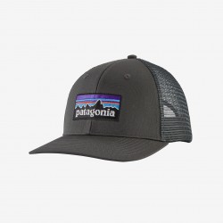 Patagonia Logo Trucker Hat Forge Grey Patagonia Hats