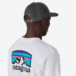 Patagonia Logo Trucker Hat Forge Grey Patagonia Hats