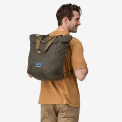 Patagonia Waxed Canvas Tote Pack Basin Vert Patagonia Sacs