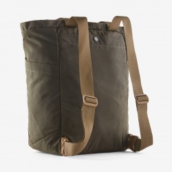 Patagonia Waxed Canvas Tote Pack Basin Vert Patagonia Sacs