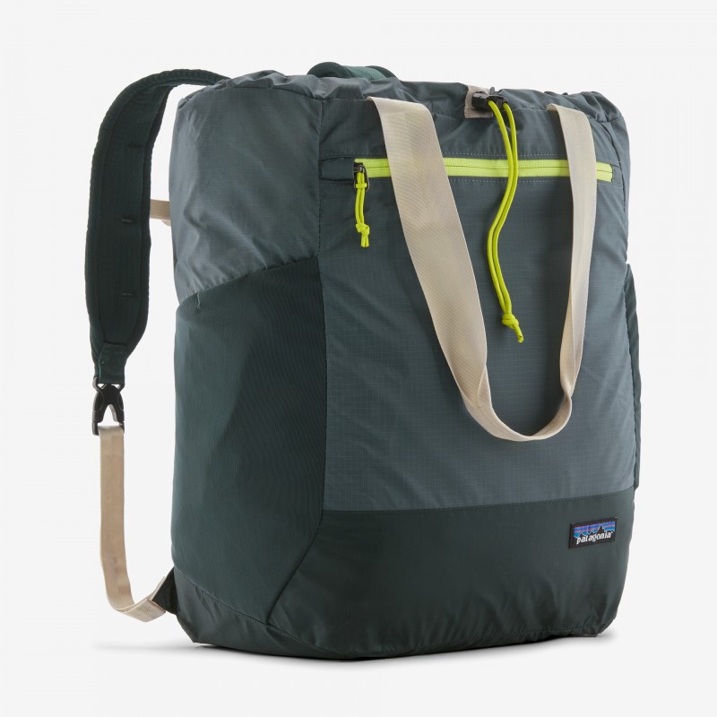 Patagonia Ultralight Noir Hole Tote Pack Nouveau Vert Patagonia Sacs