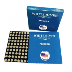 White River Energetics Primer Large Rifle Magnum Max 10 paquets par personne  Amorce