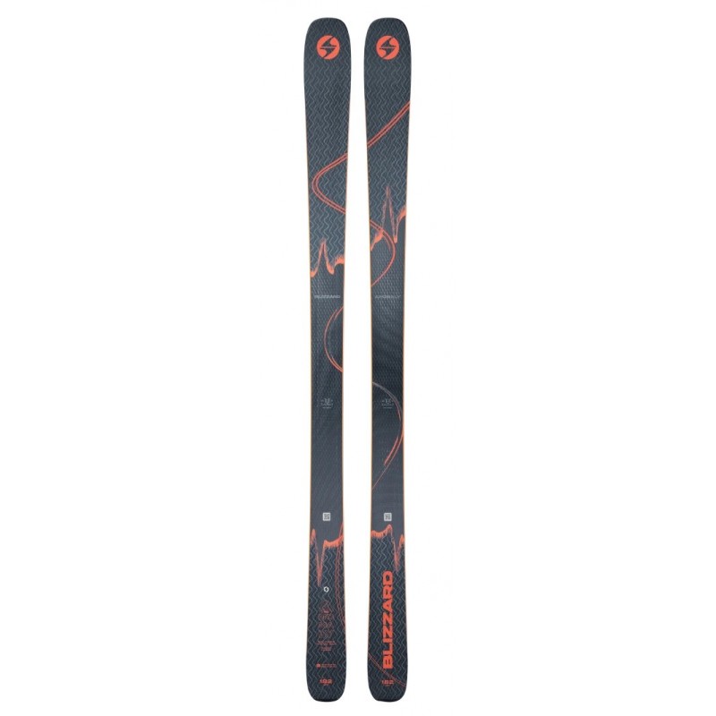 Blizzard Anomaly 88 Blue and Orange Blizzard Alpine Ski