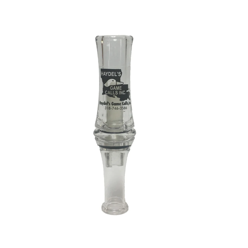 Haydel's Molded Acrylic Red Leg Double Reed Mallard haydel's game calls Oiseaux Migrateurs