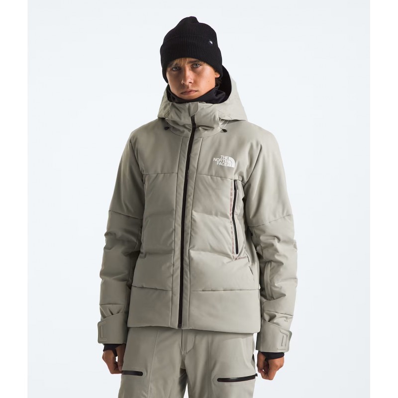 Grey north face coat mens online