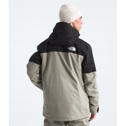 The North Face Men Chakal Jacket Clay Grey Tnf Black THE NORTH FACE Clothing