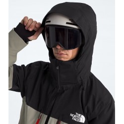 The North Face Men Chakal Jacket Clay Grey Tnf Black THE NORTH FACE Clothing