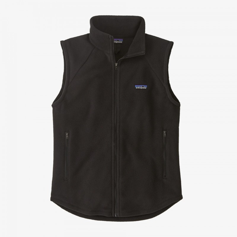 Patagonia Women's Classic Microdini Vest Black Patagonia Clothing