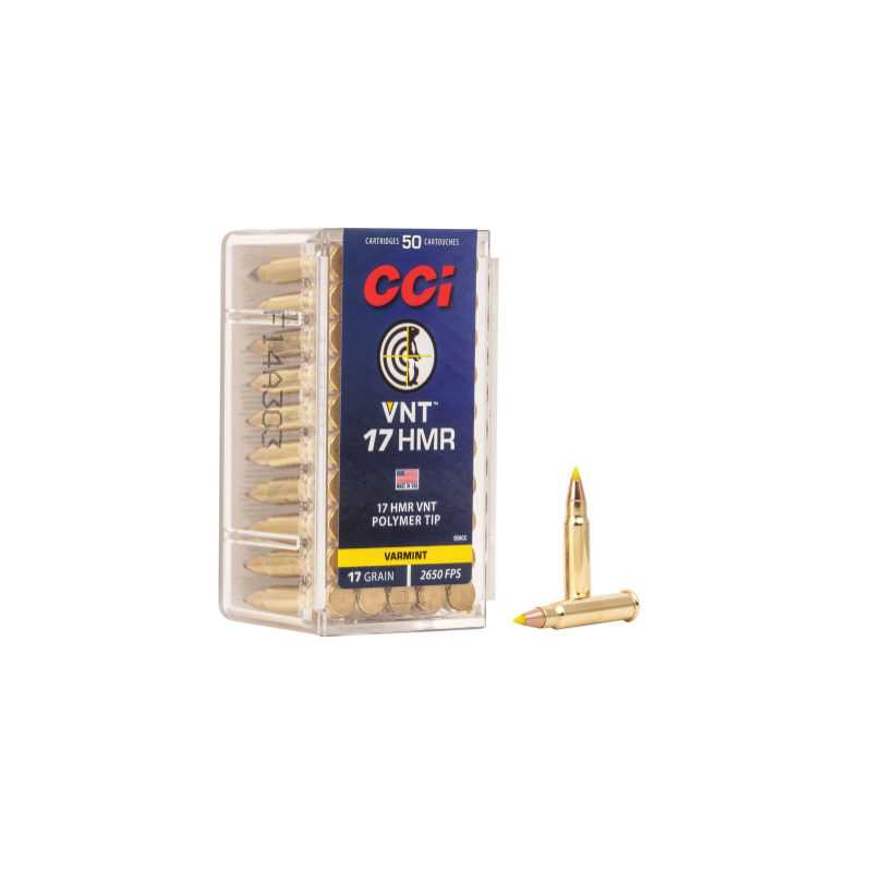 CCI 17 HMR 17 gr VNT CCI Rimfire