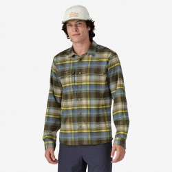 Patagonia Men's Canyonite Flannel Shirt Pine Green Patagonia Home