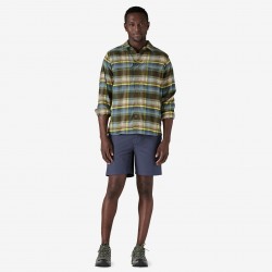 Patagonia Men's Canyonite Flannel Shirt Pine Green Patagonia Home