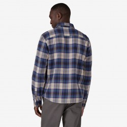 Patagonia Homme L/S LW Fjord Flannel Chandail Endless Bleu Patagonia Magasiner tout