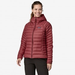 Patagonia Women's Down Sweater Hoody Oxide Red Patagonia Clothing