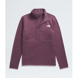 North Face Women's Canyonlands 1/4zip Midnoght Mauve THE NORTH FACE Women's