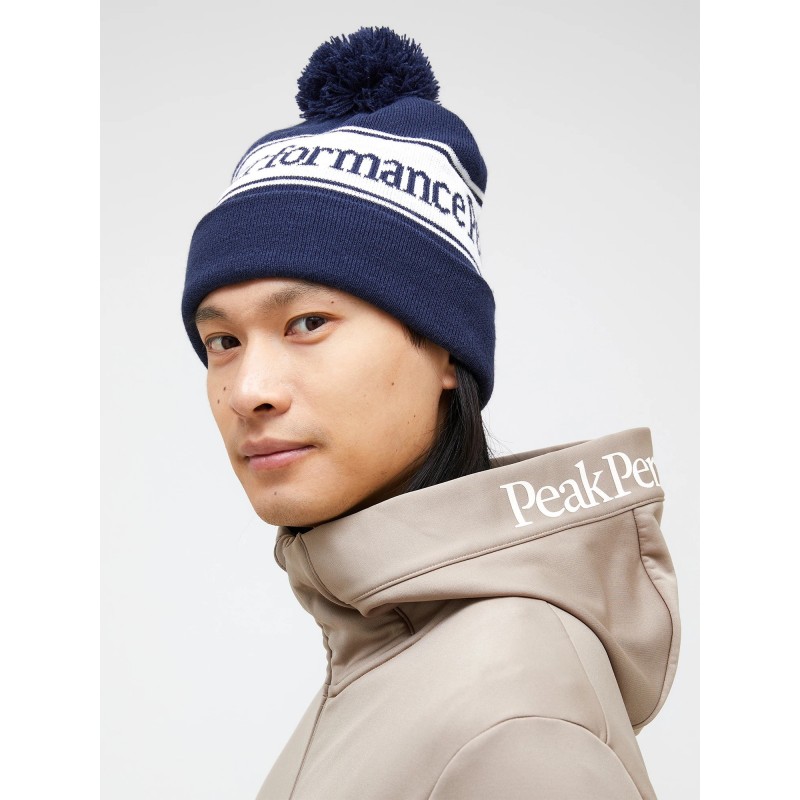 Peak Performance Pow Tuques-BLEU SHADOW-OFFBlanc Peak Performance Chapeaux et casquettes