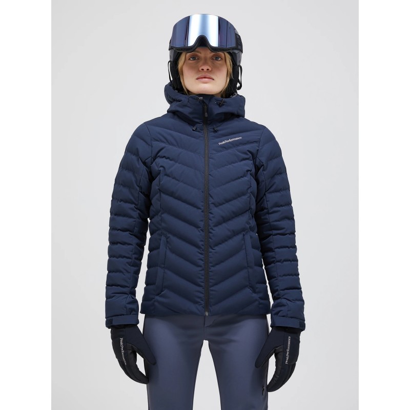 Peak Performance Femme Frost Ski Manteau-BLEU SHADOW Peak Performance Manteaux et vestes