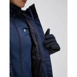 Peak Performance Femme Frost Ski Manteau-BLEU SHADOW Peak Performance Manteaux et vestes