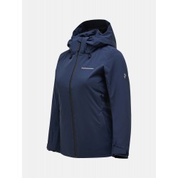 Peak Performance Femme Anima Manteau-BLEU SHADOW Peak Performance Manteaux et vestes