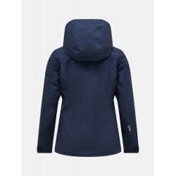 Peak Performance Femme Anima Manteau-BLEU SHADOW Peak Performance Manteaux et vestes