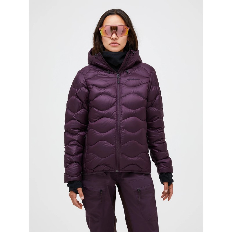 Peak Performance Femme Helium Down Hood Manteau-MYSTIC MAUVE Peak Performance Femmes