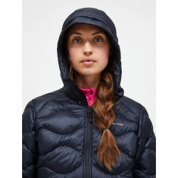 Peak Performance Femme Helium Down Hood Manteau Noir Peak Performance Femmes