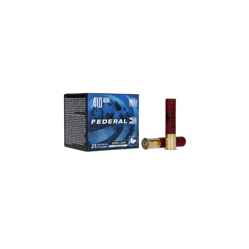 Federal Hi-Brass 410 Ga 2 1/2'' 1/2 oz 6 Federal ( American Eagle) Target & Hunting Lead