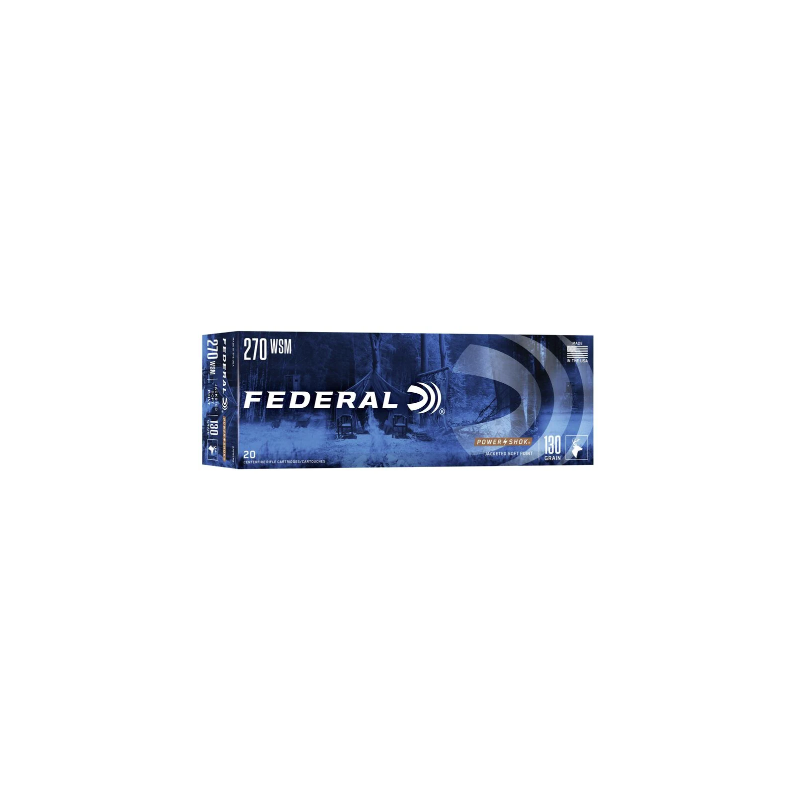 Federal 270 WSM 130gr S.P. Federal ( American Eagle) Federal