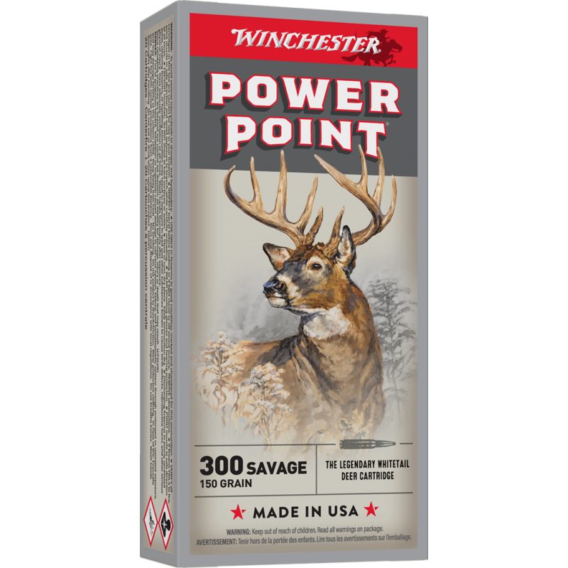 Winchester Super X 300 Savage 150 gr SP Winchester Ammunition Winchester