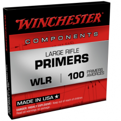 Winchester WLR Large Rifle Primer max 10 par clients Winchester Ammunition Amorce