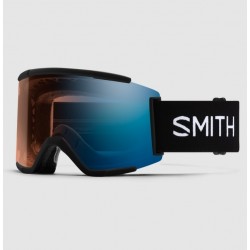 Smith Squad XL Black Chromapop Blue Mirroir Smith Goggles