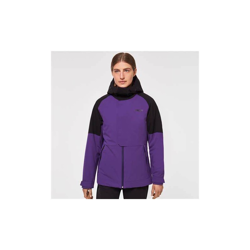 Oakley - Camellia Shell Jacket - Black/Violet OAKLEY Clothing