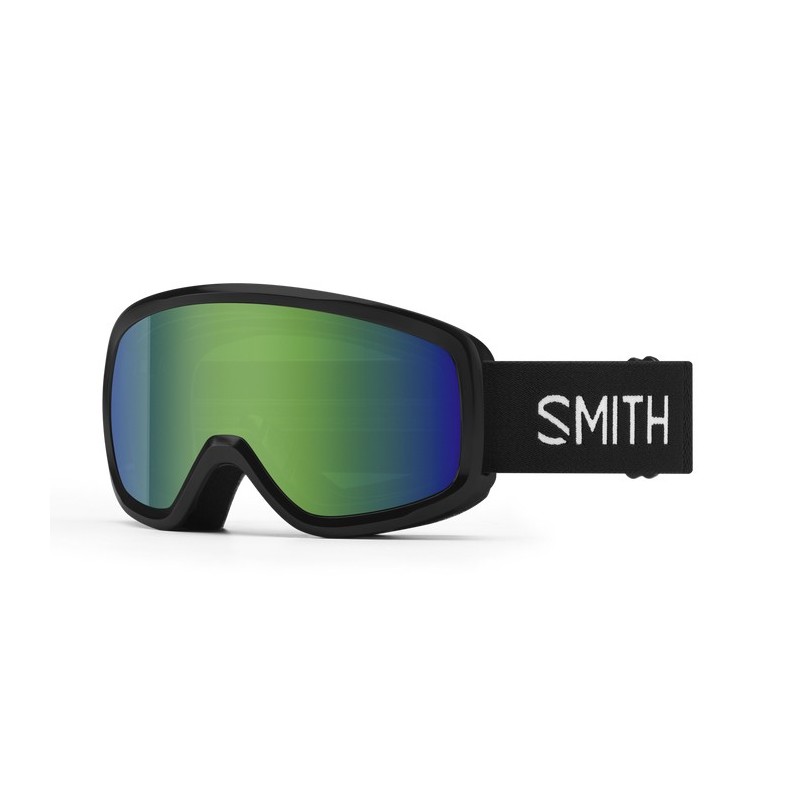 Smith Snowday JR Ga Black 2324Green Sol-x Mirror Smith Goggles