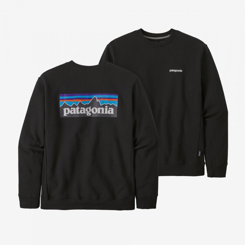 Patagonia logo uprisal crew sweatshirt Noir - Patagonia - sporteque.ca Patagonia logo uprisal crew sweatshirt Noir - Patagonia - sporteque.ca