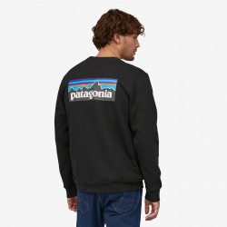 Patagonia logo uprisal crew sweatshirt Noir - Patagonia - sporteque.ca