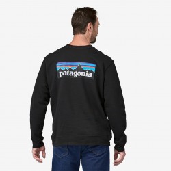 Patagonia logo uprisal crew sweatshirt Noir - Patagonia - sporteque.ca