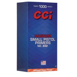 CCI amorce 550 Small Pistol Magnum CCI Amorce